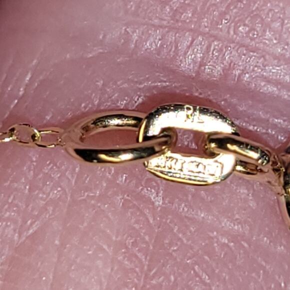 Kays 10kt Gold Honey Bee Pendant Necklace Delicate 18" - Picture 7 of 8